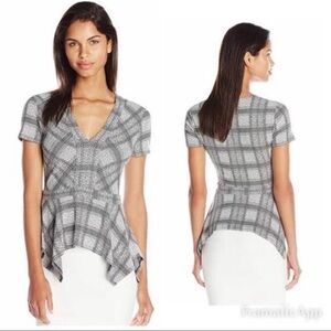 Peplum top BCBG